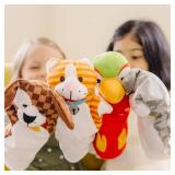 Melissa & Doug Playful Pets Hand Puppets (Set of 4)