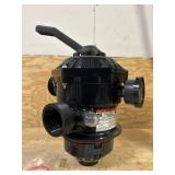 262506 1-1/2-Inch 6-Way Clamp Style Multiple Port Valve Top Mount Compatible with Tagelus/Sand Dollar/Meteor Pool and Spa Sand Filter