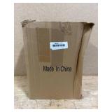 Nitial Crystal Wedding Card Box with Heart Lock 11in Wedding Money Box Treasure Chest Silver Bead Card Receiving Memory Storage for Reception Brithday Graduation Baby Shower Party (Elegant Style)
