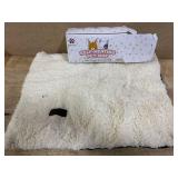 Self Warming Cat Bed Self Heating Cat Dog Mat 24 x 18 inch Extra Warm Thermal Pet Pad for Indoor Outdoor Pets with Removable Cover Non-Slip Bottom Washable Non Electric