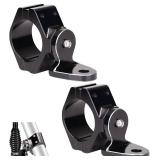 360  Roating UTV Mount Bracket for Flag/LED Whip Light/Antenna Fits 1.75-2inch Roll Bar Compatible with All UTV Can Am Maverick X3 Commander Polaris RZR 900 1000 XP Pro, Pack of 2