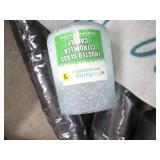 Box of landscape fabric, humming bi...