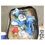 Large lot of hose sprayers, home an...
