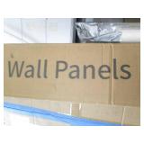 Lot of wall panels, 72" wall shelf ...