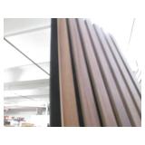 Lot of wall panels, 72" wall shelf ...