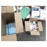 Thermal paper rolls, file folders, ...