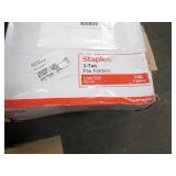 Thermal paper rolls, file folders, ...