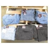 Lot of new jeans from Target...