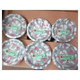 6 38 Count 8.5" paper plates...