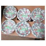 6 38 Count 8.5" paper plates...