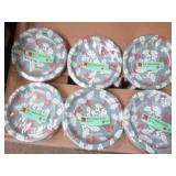 6 38 Count 8.5" paper plates...