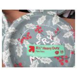 6 38 Count 8.5" paper plates...