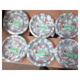 6 38 Count 8.5" paper plates...