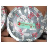 6 38 Count 8.5" paper plates...
