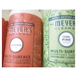 6 16 Oz spray bottles of Mre Meyers...