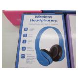 5 Assorted color wireless jeadphone...