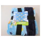 Bluey plush throw 50 x 60 inch...