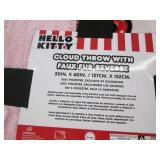 Hello Kitty plush throw 50 x 60 inc...