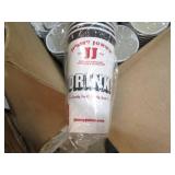 1000 22 oz Jimmy Johns paper cups...