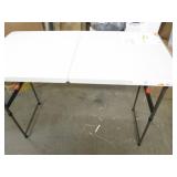 HDX 4 Foot adjustable height table...