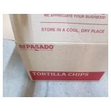 6 Large bags of tortilla chips...