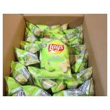 24 Lays Limon potato chips dated Fe...