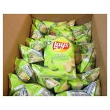 24 Lays Limon potato chips dated Fe...