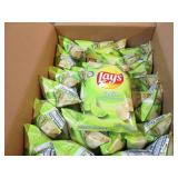 24 Lays Limon potato chips dated Fe...