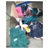 Large box of new with tags clothes...