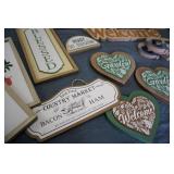 Wall hangings...
