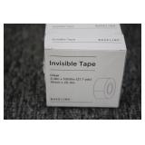 Invisible Tape Clear 3/4in x 1000in...