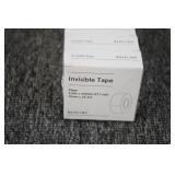 Invisible Tape Clear 3/4in x 1000in...