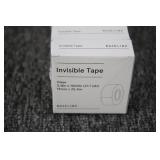 Invisible Tape Clear 3/4in x 1000in...