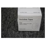 Invisible Tape Clear 3/4in x 1000in...