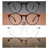 $14 Yogo Vision Reading Glasses for Women Men Blue Light Blocking Reading Glasses Round Readers