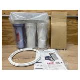 Waterdrop TST-UF 0.01 m Ultra-Filtration Under Sink Water Filter System, Stainless Steel Under Sink Water Filtration System, Removes 99% of Substances, Chlorine, Bad Taste & Odor, No Drill Required