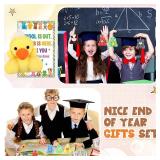 $23 Roowest 24 Sets End of The Year Student Gifts Graduation Mini Stuffed Animal with Cards of 2026 Bulk Gifts from Teacher Preschool Kindergarten Classroom Reward Favor Gift (Animals)