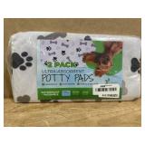 $19 GREEN LIFESTYLE Washable Pee Pads for Dogs - Waterproof Reusable Puppy Pads with Anti-Slip Backing, Pet Training Pad for Puppy Playpen, Crate, Whelping Box, Potty Training (Pack of 2-18x24)