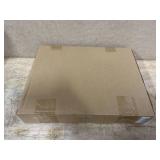 $36 Folding Side Table, Adjustable C-Shaped End Table for Couch, Metal Frame TV Tray Table for Sofa Living Bedroom Bedside Coffee Small Spaces (Brown, 15.8' L x 11.8' W)