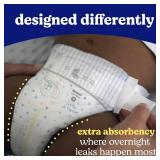 $43 Huggies Size 4 Overnites Baby Diapers: Overnight Diapers, Size 4 (22-37 lbs), 100 Ct, Packaging May Vary