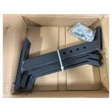$30 Lawn Mower Tractor Towing Hitch, Heavy Duty Garden Lawn Pro Tow Mower Hitch Kit Compatible with John Deere Cub Cadet Husqvarna Craftsman Riding Mowers,Black Powder Coated Finish