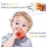 $15 Mini Tudou Baby Blocks Soft Building Blocks Baby Toys Teethers Toy Educational Squeeze Play with Numbers Animals Shapes Textures 6 Months and Up 12PCS