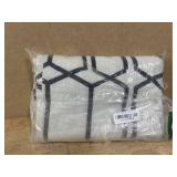 $22 Elrene Home Fashions Kaiden Geometric Room-Darkening Window Curtain, Single Panel, 52' W x 95' L (1 Panel), Black