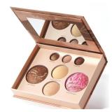 $25 Best Baked Face Palette for Mature Skin   Includes Bronzer, Blush, Highlighter & Eyeshadows   Smooth Velvet Texture, Vegan & Cruelty-Free, Travel-Friendly Makeup Kit