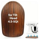 $15 Mixer Slider Compatible with Kitchen aid 4 .5-5 Qt Stand Mixer Pine Wood - Kitchen Countertop Storage Mover Sliding Caddy for Kitchen Aid 4 .5-5 Qt Mixer (4 .5-5 Qt - Brown)