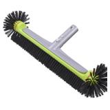$26 Sepetrel Pool Brush Head for Cleaning Walls,Heavy Duty Inground/Above Ground Swimming Pool Round Scrub Brushes with Premium Strong Bristle & Reinforced Aluminium Back