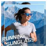 $19 Polarized Running Sunglasses for Women Mens Sun Glasses for Cycling Fishing Driving Golf UV Protection