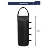 $13 IALNAI 112 LBS Canopy Weights Sand Bags for Canopy Outdoor Advertising Tent Sunshade Fixed Windproof Pop up Tent No Sand  4-Pack Package May Vary