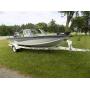 1995 Aluma craft with a Mercury 150 & trailer (Lot #1079)