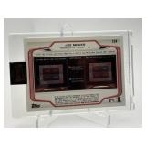 2021 Topps Archives Signature Series Joe Mauer Autograph Card Serial #